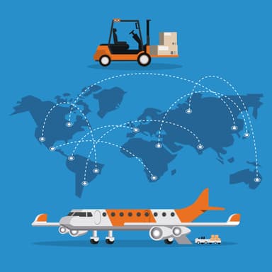 Global logistics route