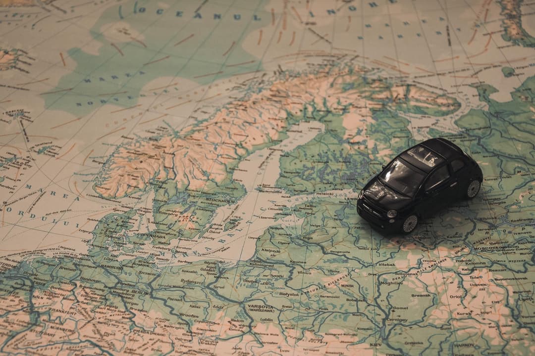 A map showing different locations tales of logistics cover