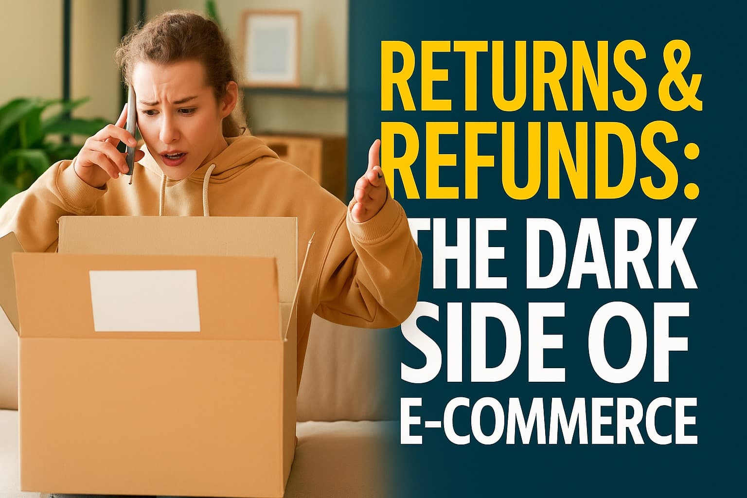 Returns & Refunds - The Dark Side of E-COMMERCE.